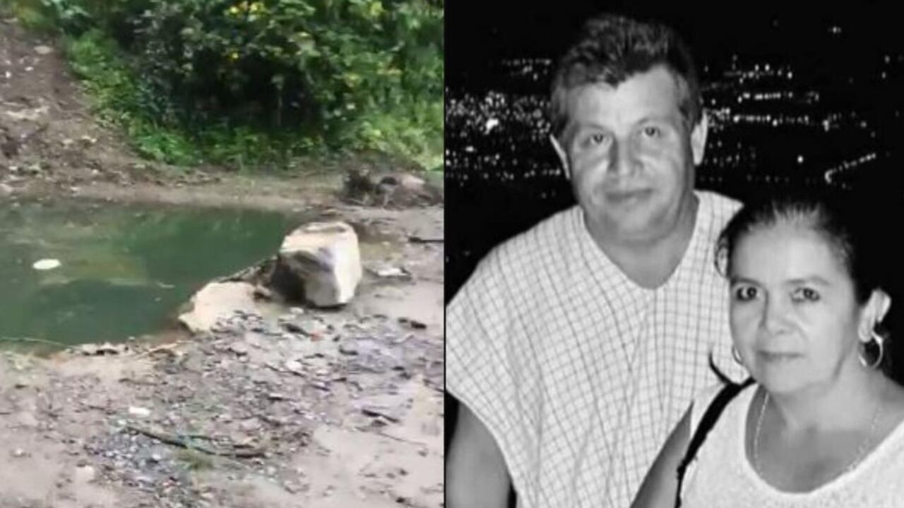 La pareja fue identificada como Clímaco Sánchez y Betsy Téllez.