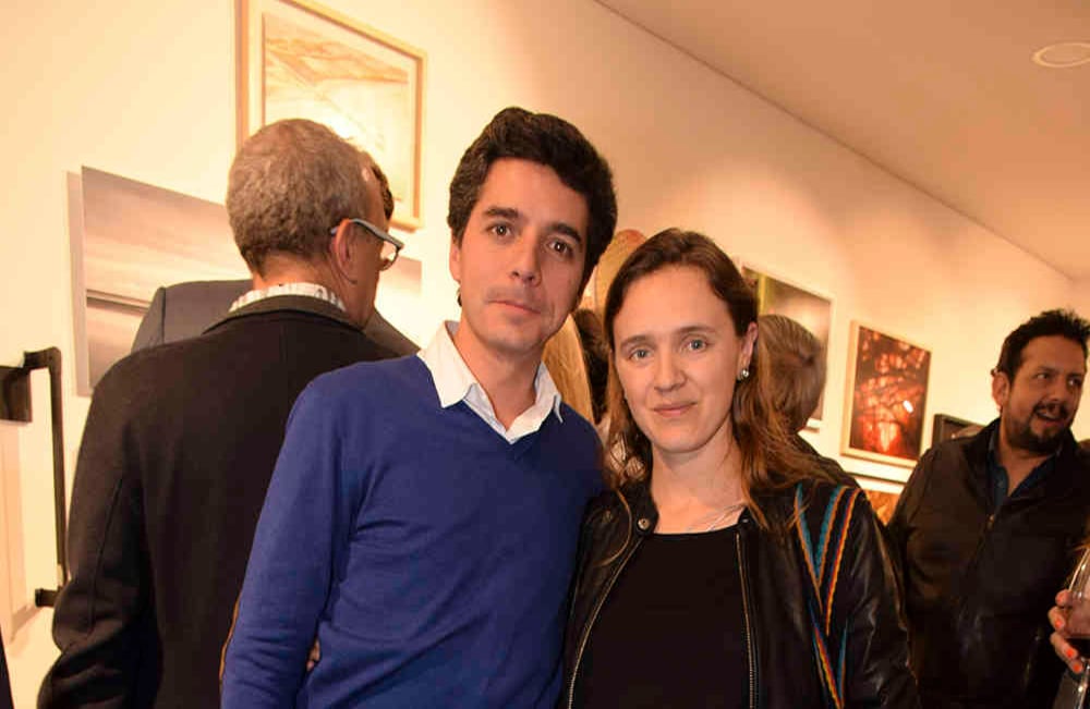Santiago Aparicio y Danielle Lafaurie.