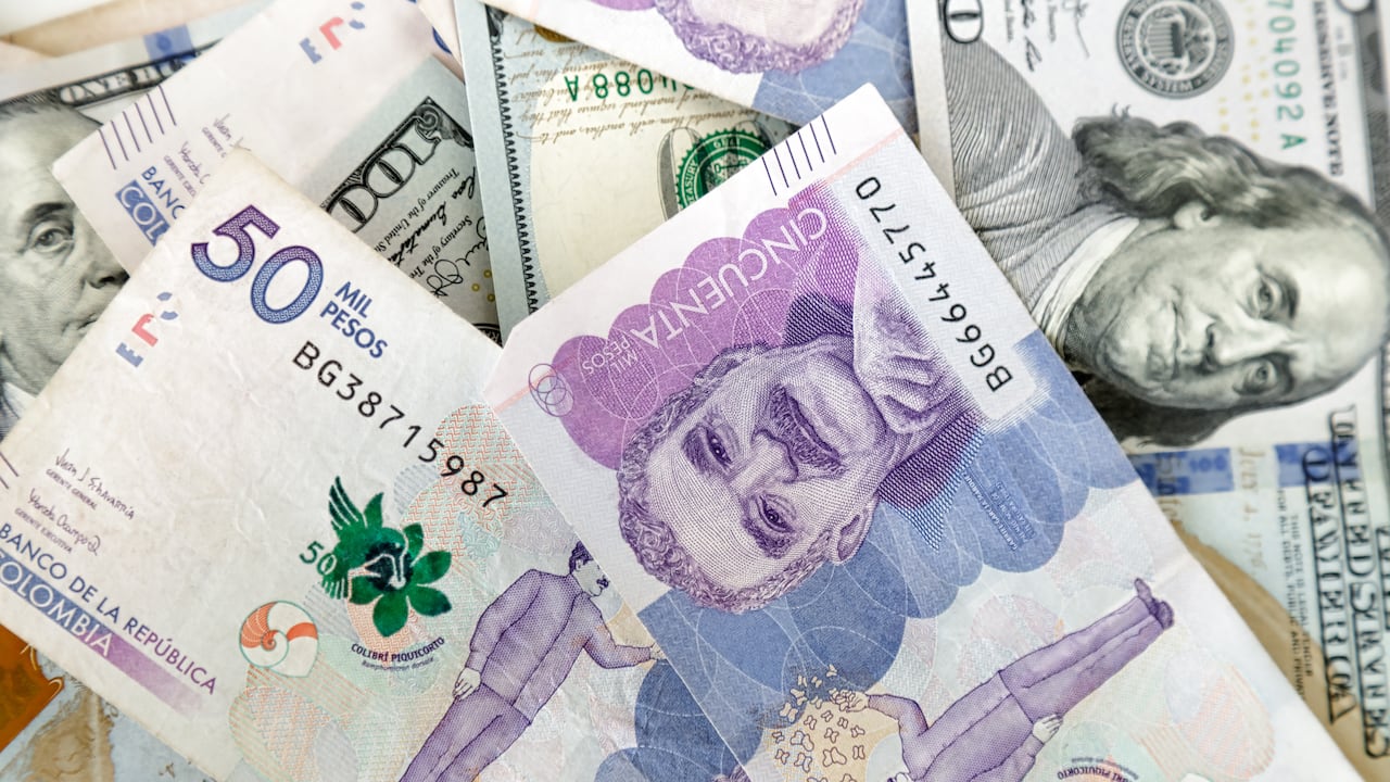 Pesos Colombia Dólares