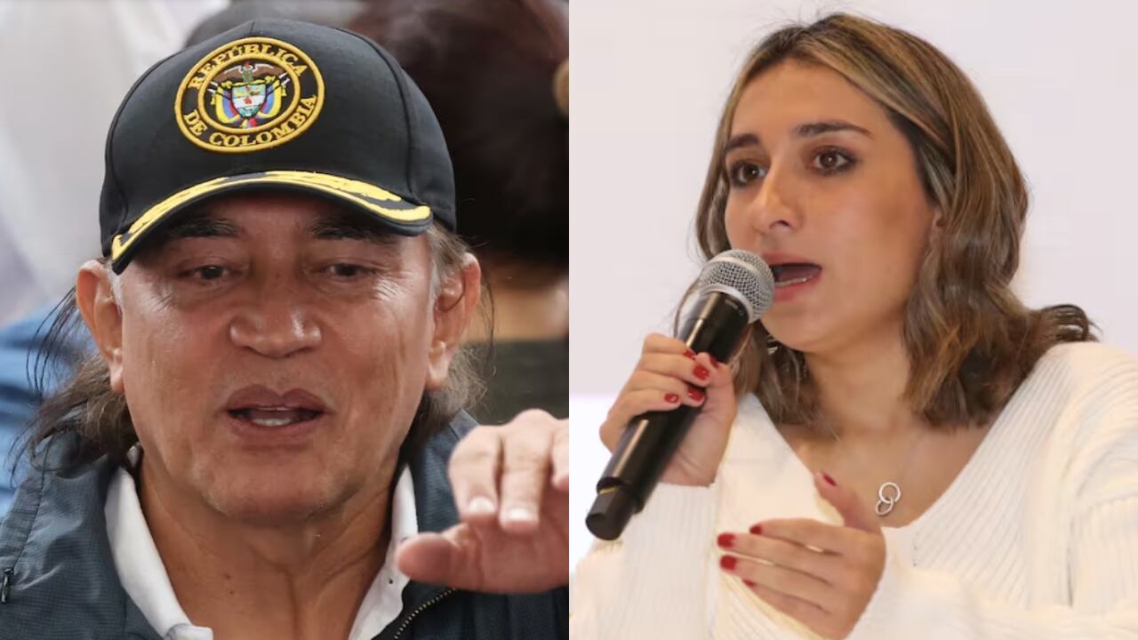 Gustavo Bolívar y Laura Sarabia.