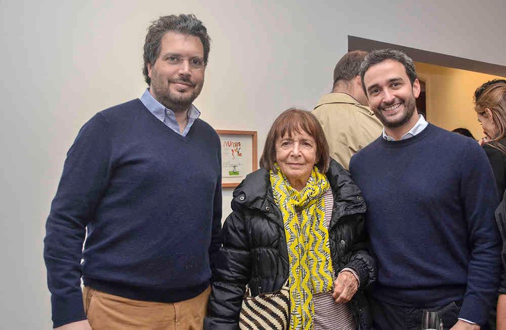 Rafael Londoño, Beatriz González y Mauricio Torres. 