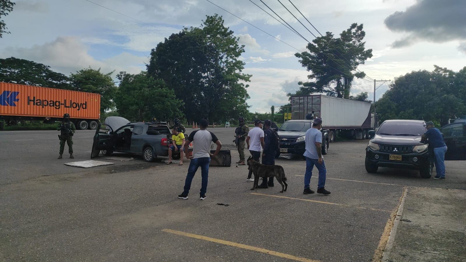 Incautación de cocaína en vía Cartagena