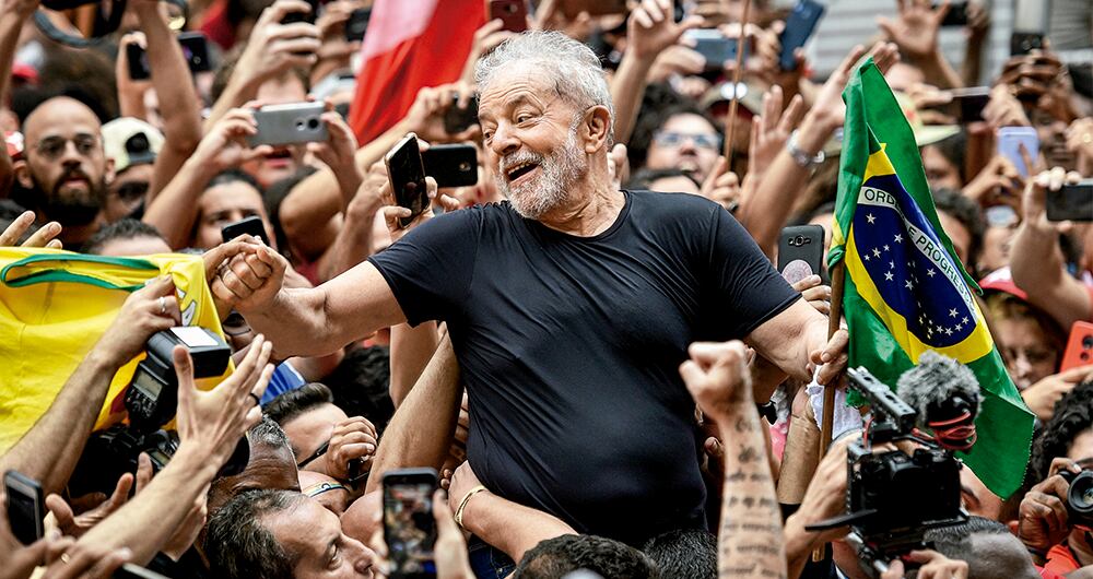 El expresidente Lula da Silva es el principal contendiente de Jair Bolsonaro a la Presidencia. 