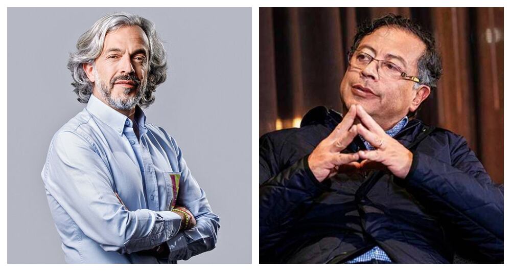 Juan Daniel Oviedo y Gustavo Petro