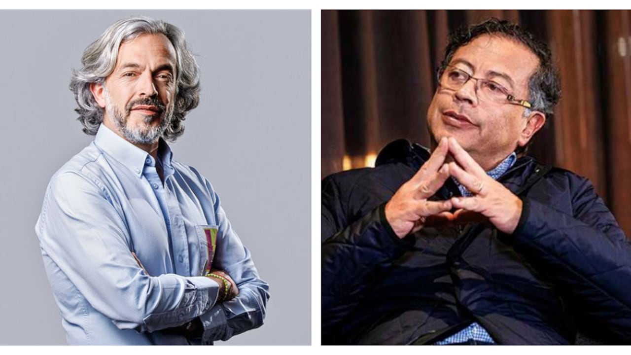 Juan Daniel Oviedo y Gustavo Petro