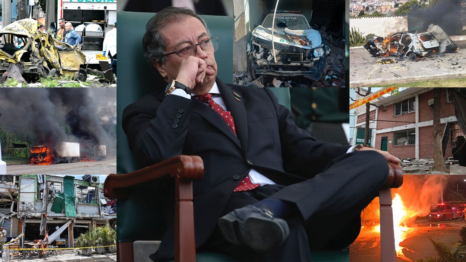 En medio de la Paz Total del presidente Gustavo Petro se han registrado los índices más altos de terrorismo en el país.