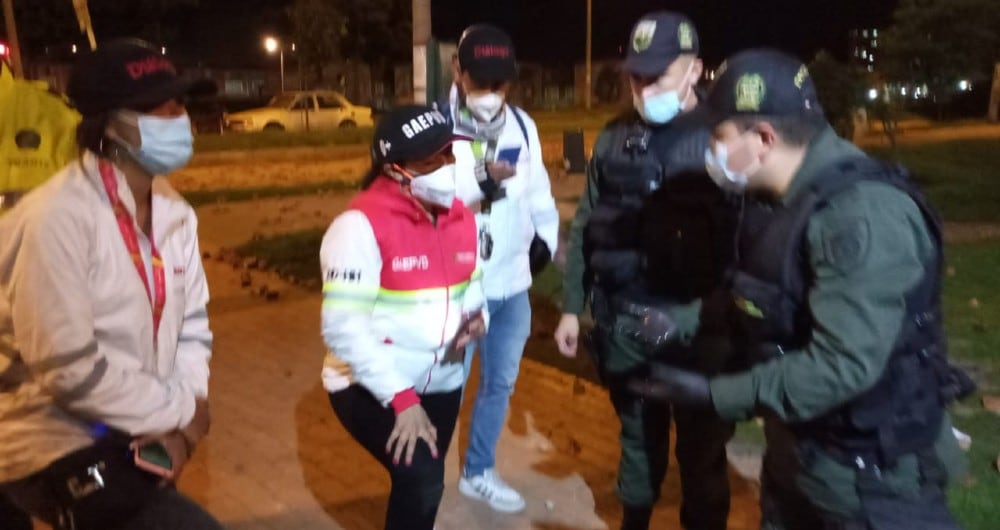 Personería explosivos Suba