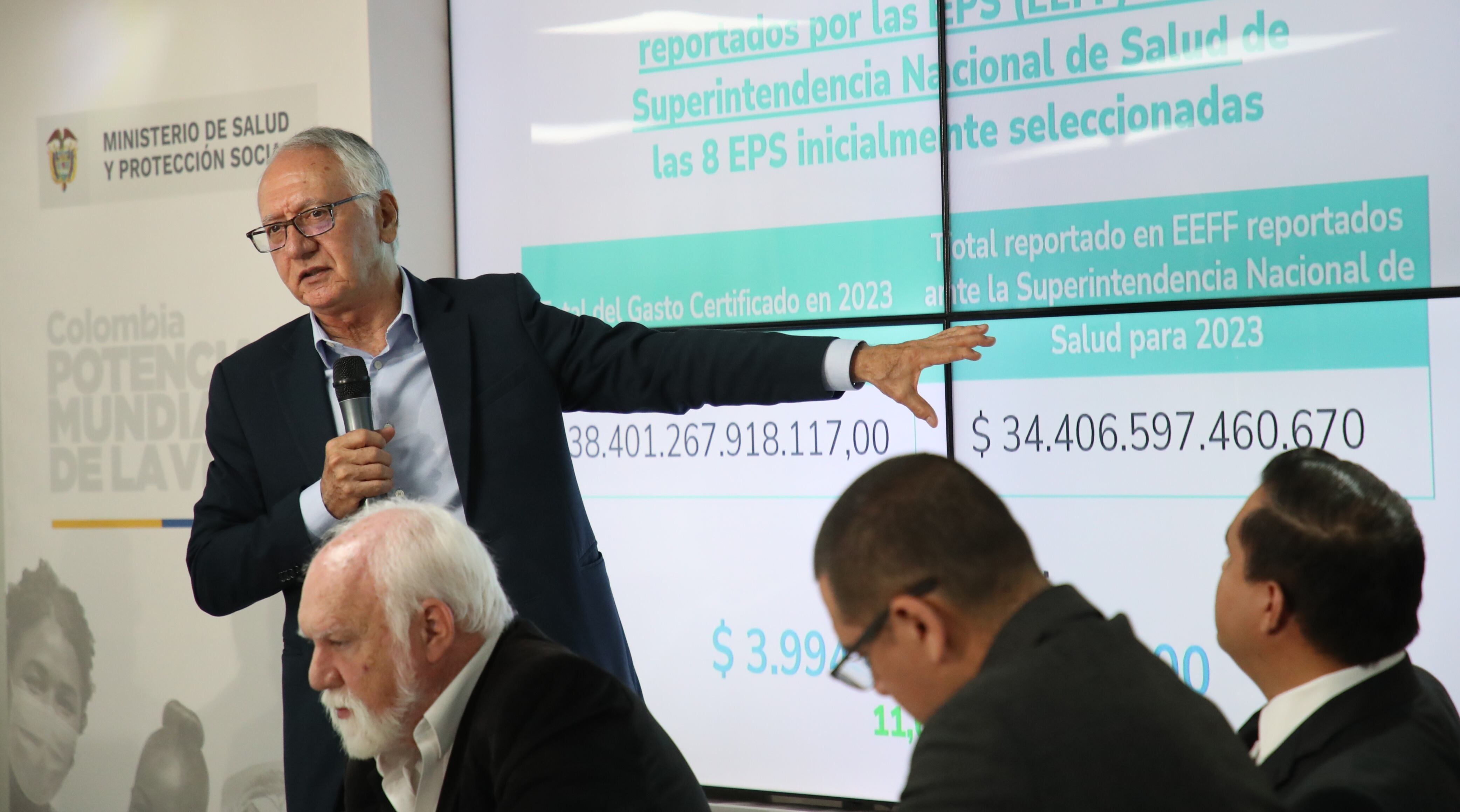 Ministro de Salud, Guillermo Alfonso Jaramillo