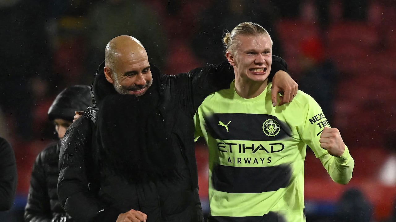 El Manchester City ganó un importante partido y sigue en la pelea por la Premier League. Foto: AFP.