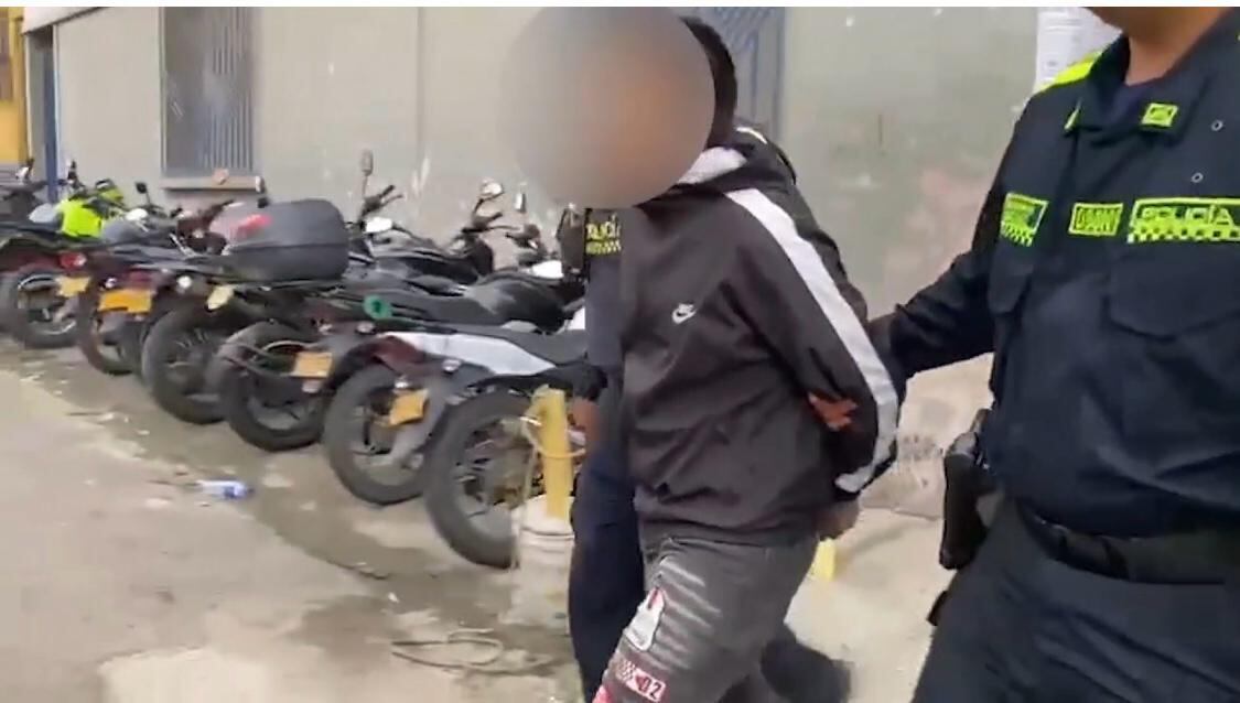 Captura de alias Torcido en Cali