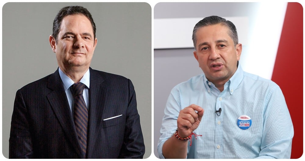 Germán Vargas Lleras y Julio César Triana.