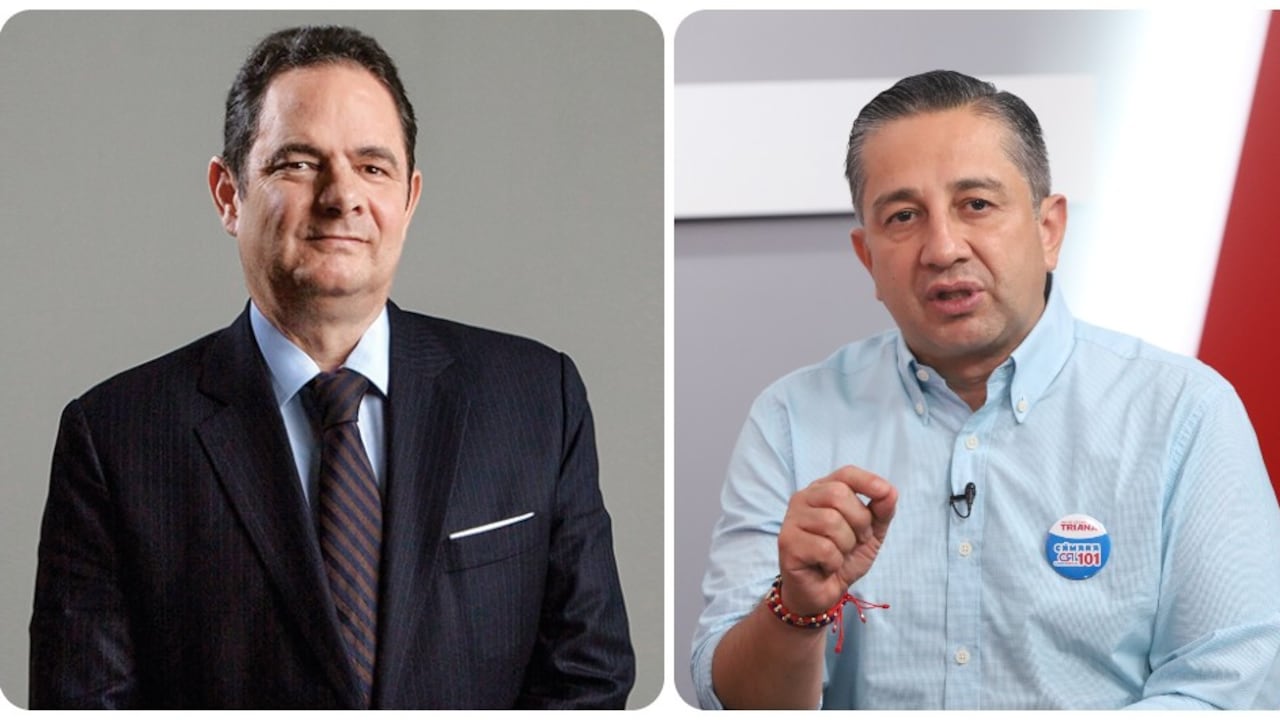 Germán Vargas Lleras y Julio César Triana.