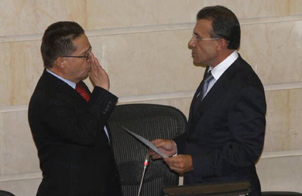 Guillermo garcía Realpe, liberal, vicepresidente del Senado.