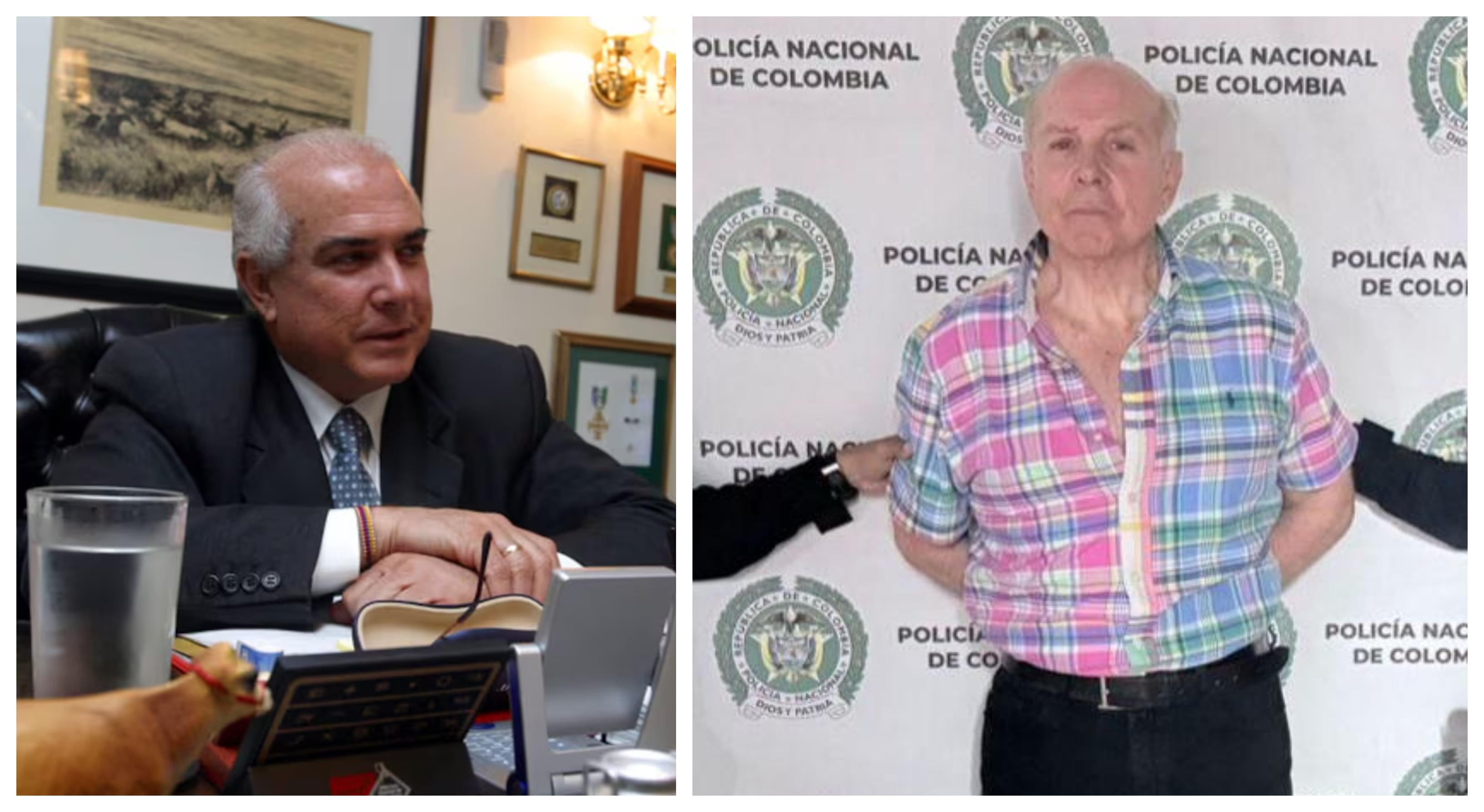 Jorge Visbal Martelo, expresidente de Fedegán y exministro, capturado por vinculos con el paramilitarismo.