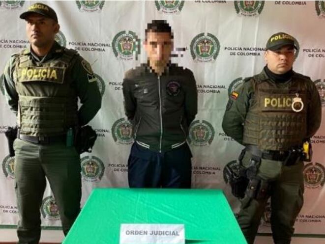 El hombre fue detenido en el municipio de Pijao, Quindío