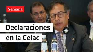 Petro habla ante el pleno de la Celac en Bélgica
