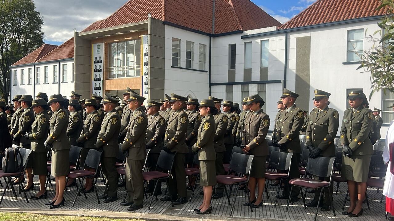 Homenaje en la Escuela de Cadetes General Santander