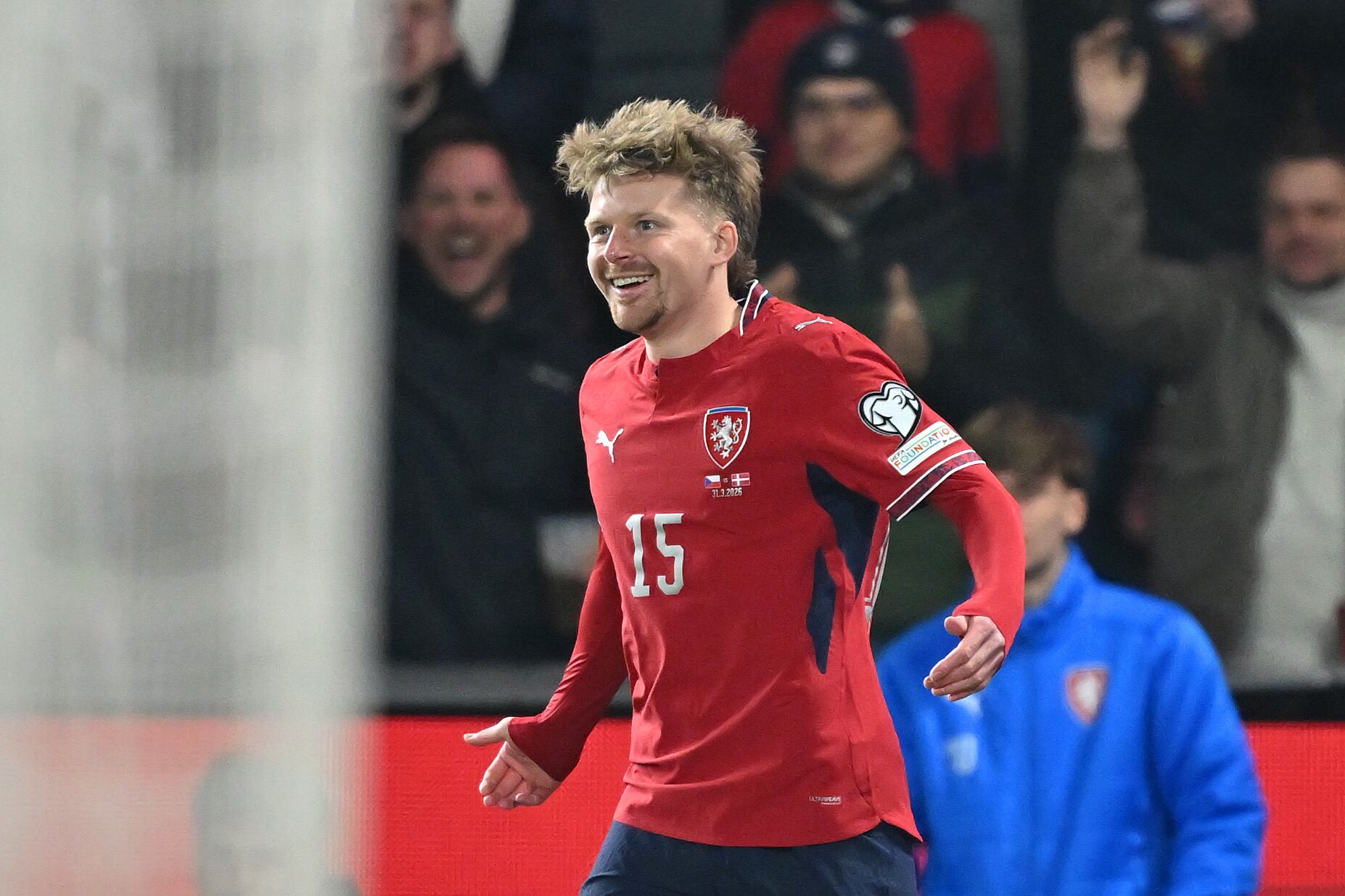 Pavel Sulc abrió el marcador a favor de República Checa.