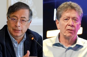Expresidente Gustavo Petro y Bruce Mac Master.