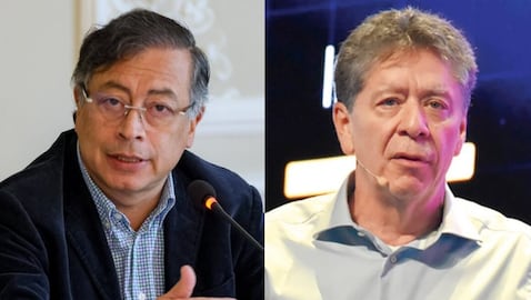 Expresidente Gustavo Petro y Bruce Mac Master.