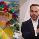 Edward Ecker Martínez, alcalde de Santa Lucía, Atlántico, y Abelardo De La Espriella, presidente electo de Colombia.