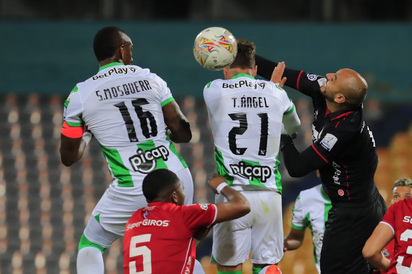 Partido Atlético Nacional vs América de Cali Liga BetPlay 2023, Resultado parcial 2-1