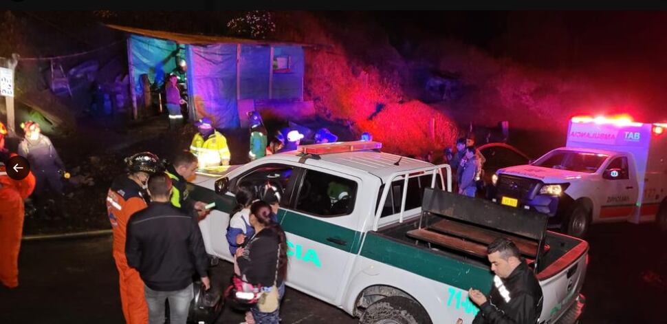 Mina de carbón en Zipaquirá deja dos mineros atrapados