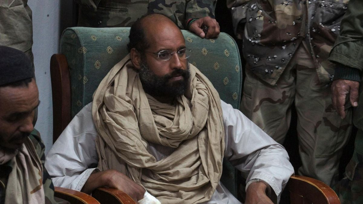 Saif al-Islam Gadafi, hijo del exdictador Muamar Gadafi