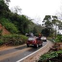 El deslizamiento ocurrió en el sector de Brisas.