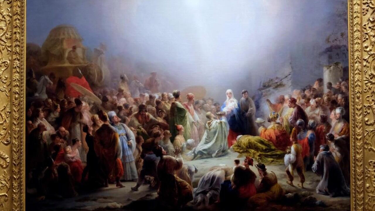 Según el relato bíblico, la estrella se habría detenido en un punto para señalar el lugar exacto donde se encontraba el Niño Jesús.