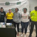 'Los genéricos', banda delincuencial desmantelada en Barranquilla. Foto: Policía Metropolitana de Barranquilla.
