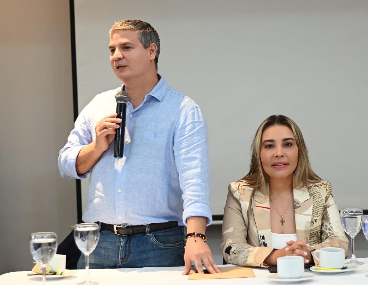 Juan Felipe Lemos y Lina García.