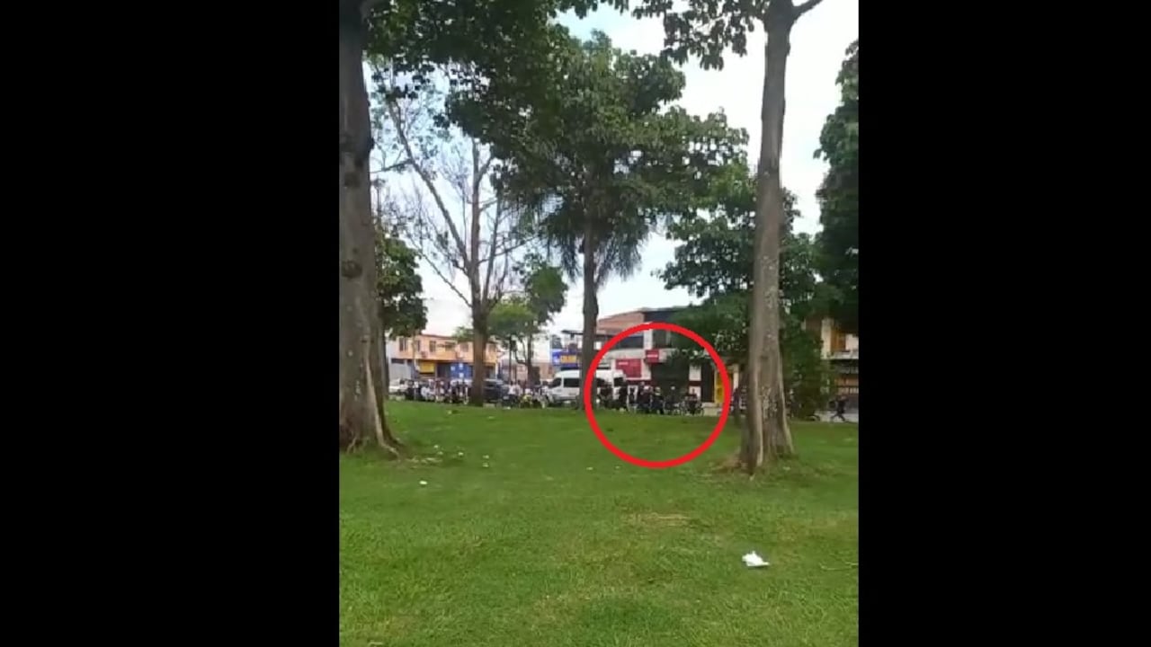 El incidente ocurrió en el norte de la ciudad.