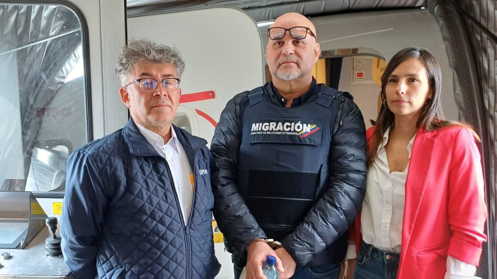 Fernando García recibió a Salvatore Mancuso.