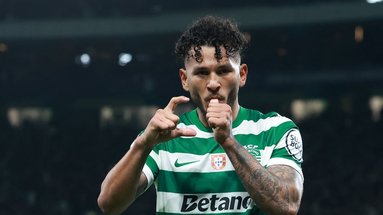 El delantero marcó en la victoria del Sporting ante el Arouca. Foto de archivo.