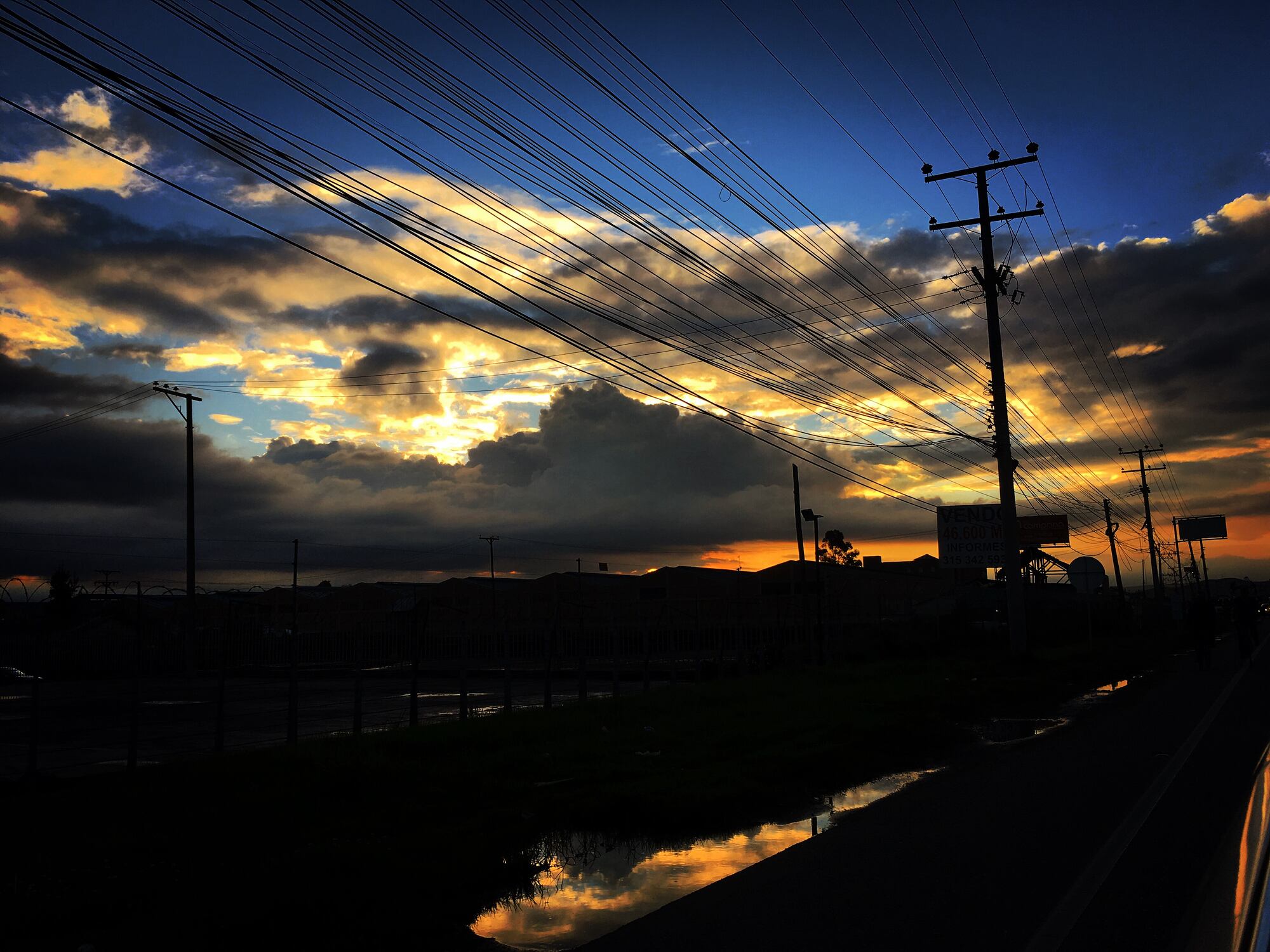 Foto de referencia de una zona de Bogotá