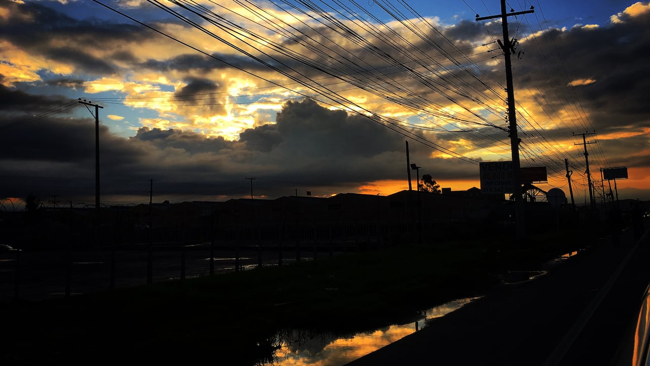 Foto de referencia de una zona de Bogotá