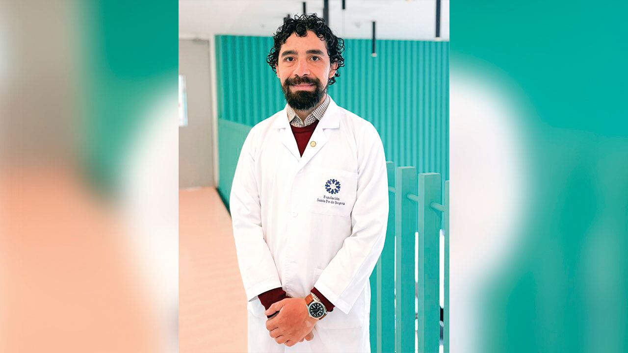 Eduardo Iregui, médico internista de la Fundación Santa Fe de Bogotá.