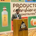 Andrés Felipe García, director de Sostenibilidad de Fedepalma en la apertura del evento