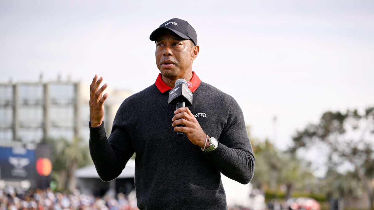 Tiger Woods (Photo by Orlando Ramirez / GETTY IMAGES NORTH AMERICA / Getty Images via AFP).