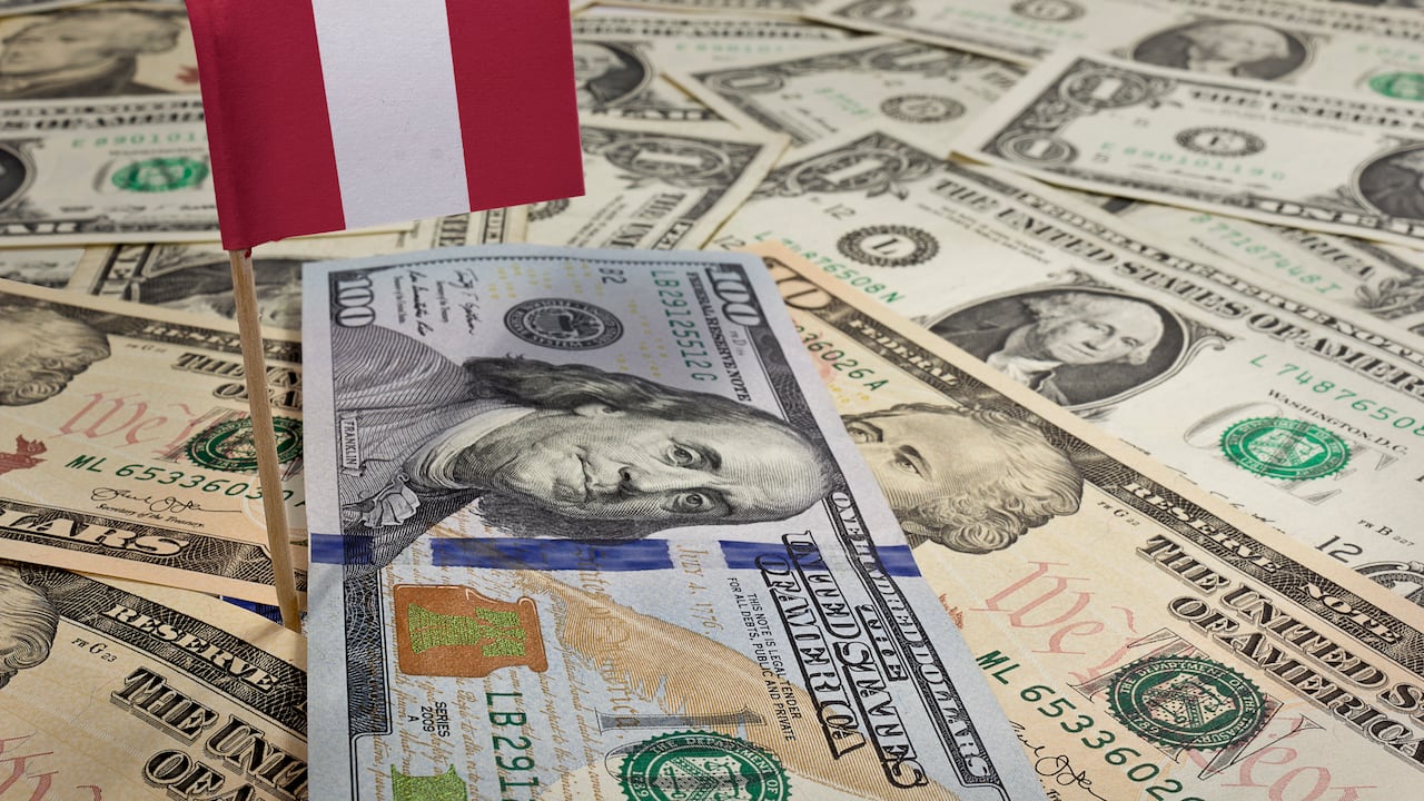 El tipo de cambio del dólar en Perú en el transcurso de este lunes 17 de julio.