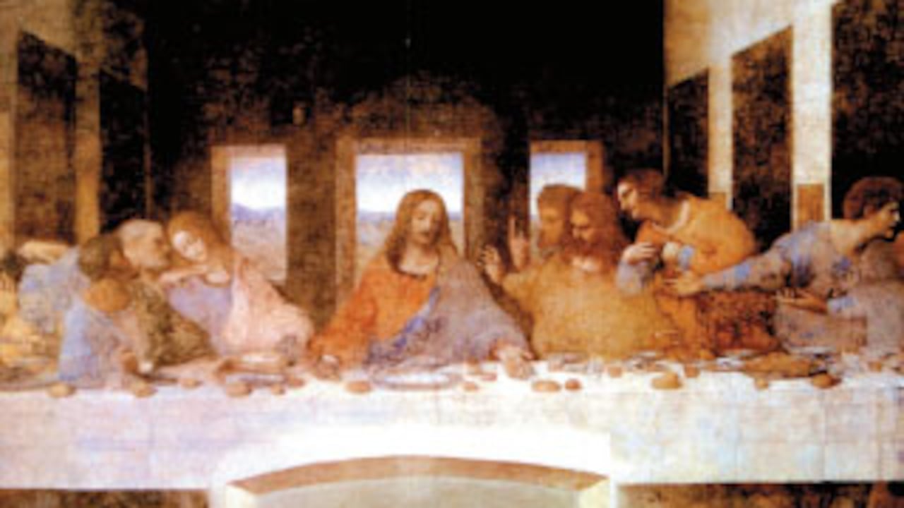 Muchas personas creen que en ‘La última cena’ de Leonardo da
Vinci aparecen todos los apóstoles, incluso María Magdalena