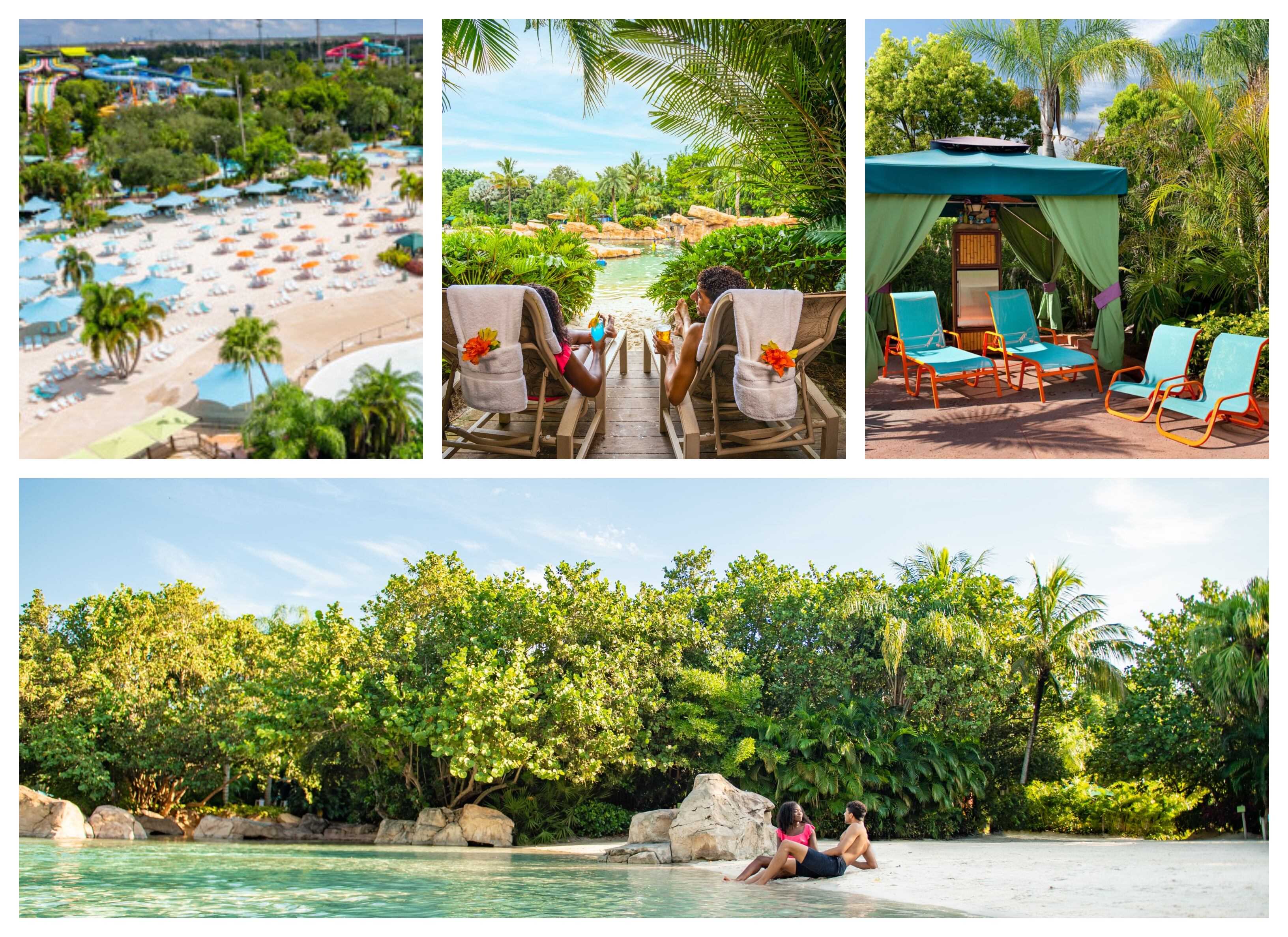 Discovery Cove y Aquatica Orlando: turismo de lujo y turismo familiar