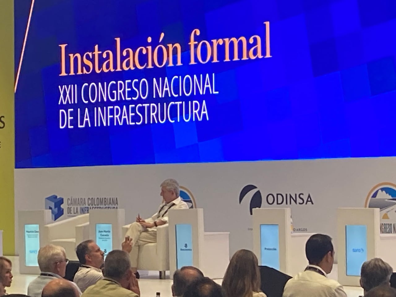 Instalación del Congreso de Infraestructura en Cartagenaa