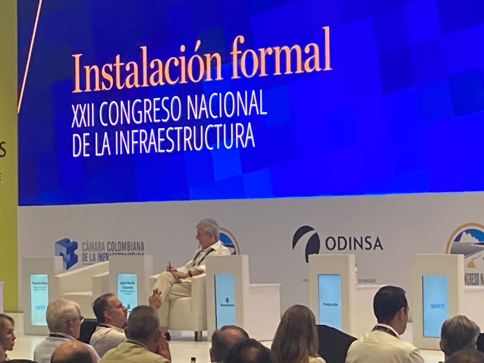 Instalación del Congreso de Infraestructura en Cartagenaa