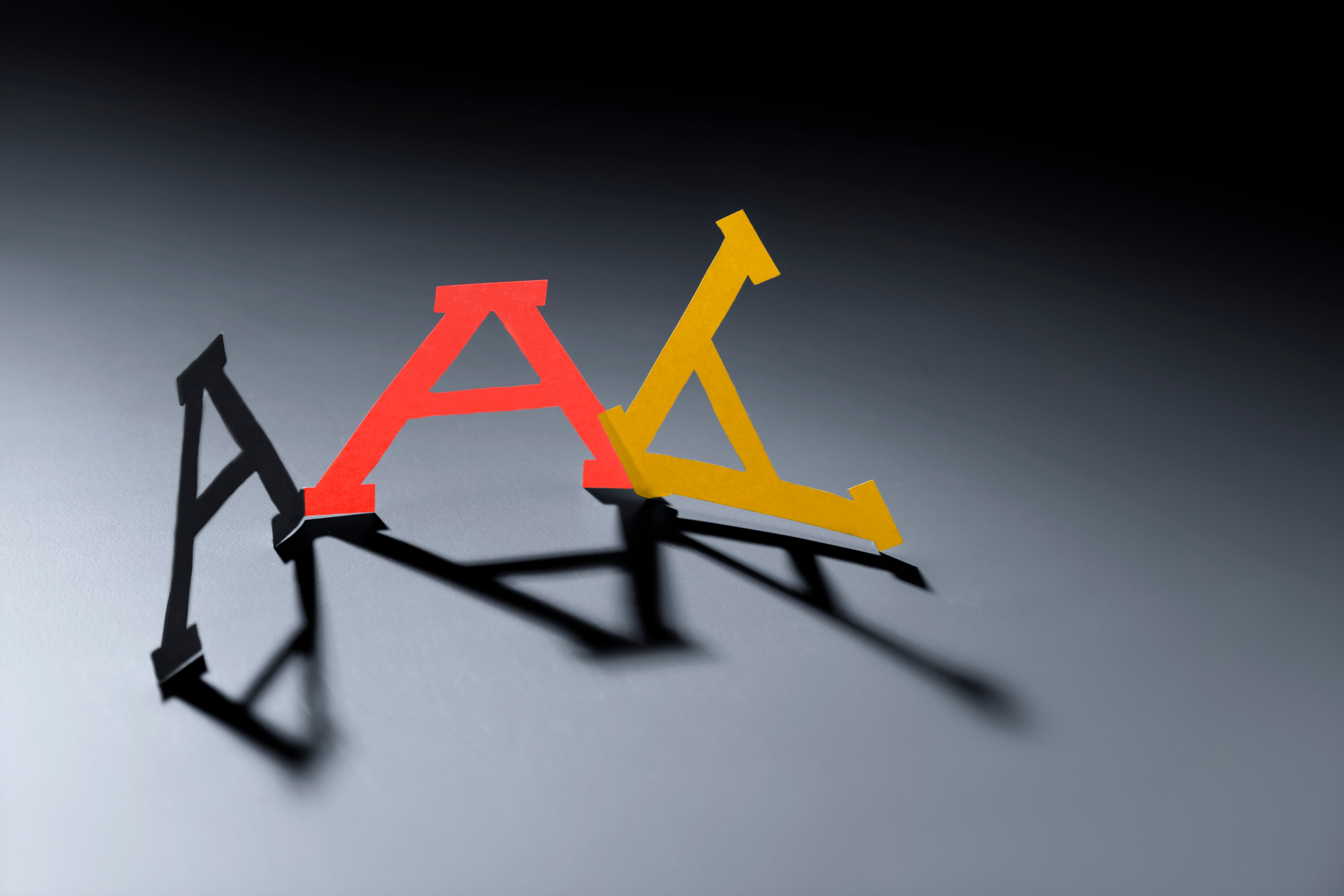 (GERMANY OUT) Symbol - the ideal agency rating triple A for Germany becomes uncertain (Photo by Classen/ullstein bild via Getty Images)