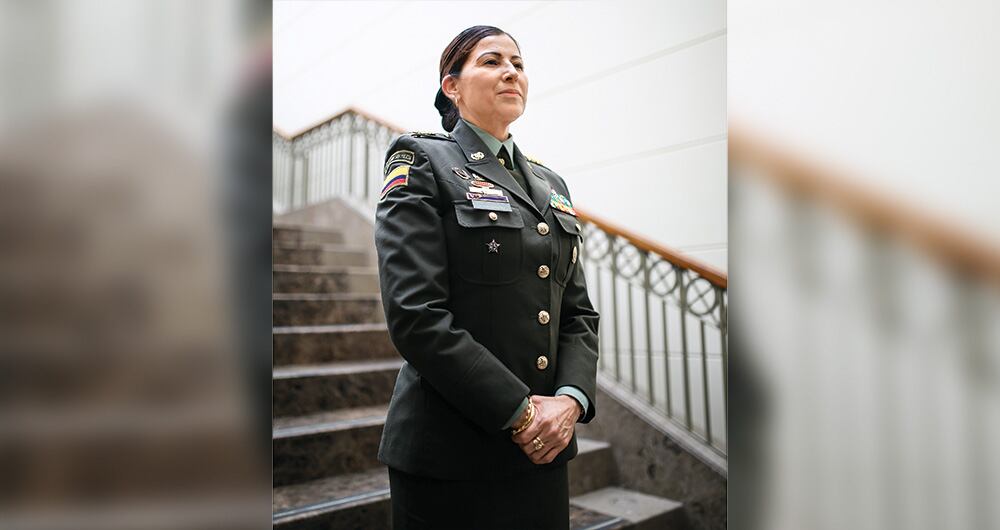  La general Sandra Hernández, comandante de la Policía de Bogotá, anunció una ofensiva contra el narcomenudeo.