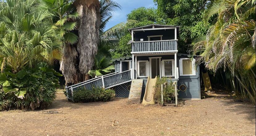 Zona infantil, ubicada en el patio de la casa