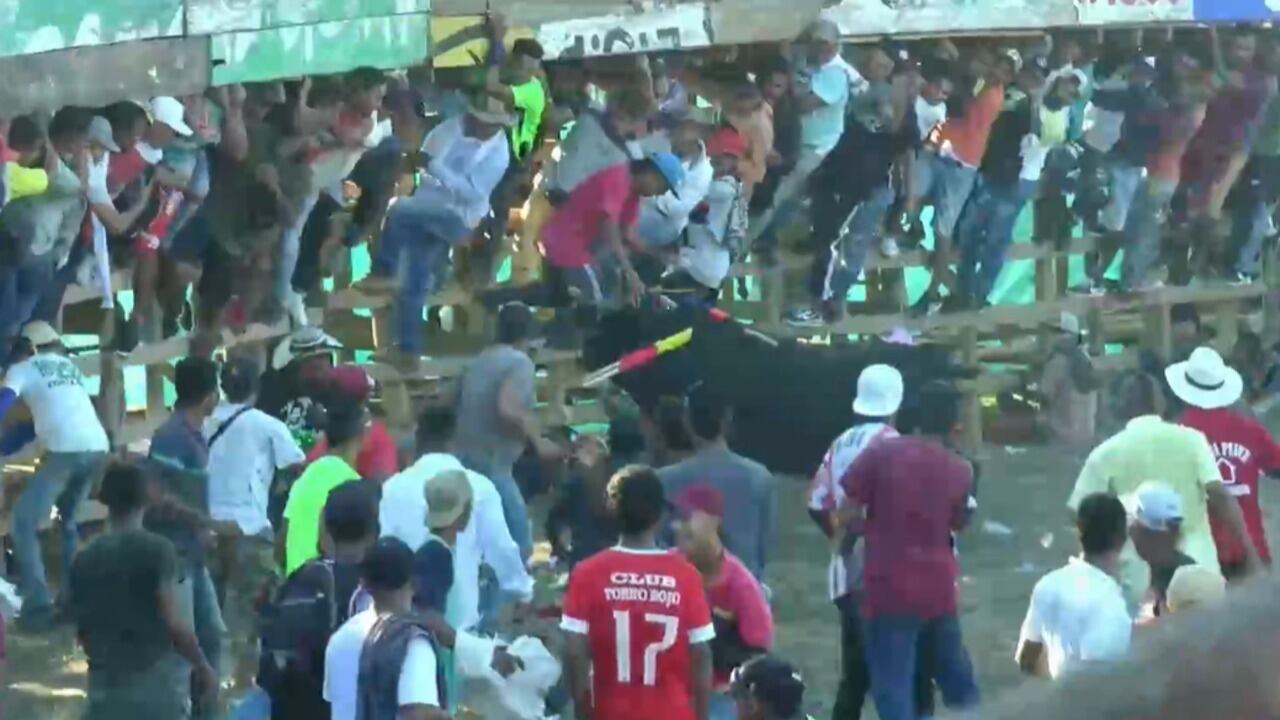 Carralejas en Necoclí, Antioquia.