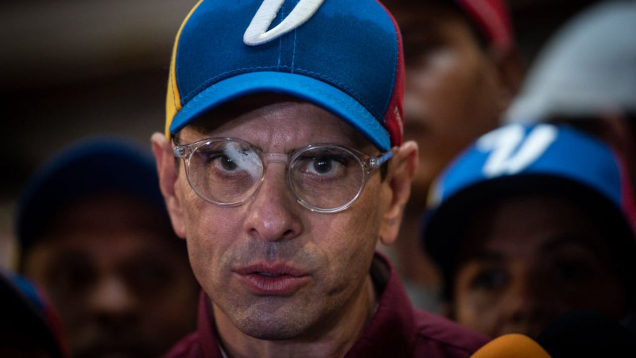 Discurso del líder opositor Henrique Capriles